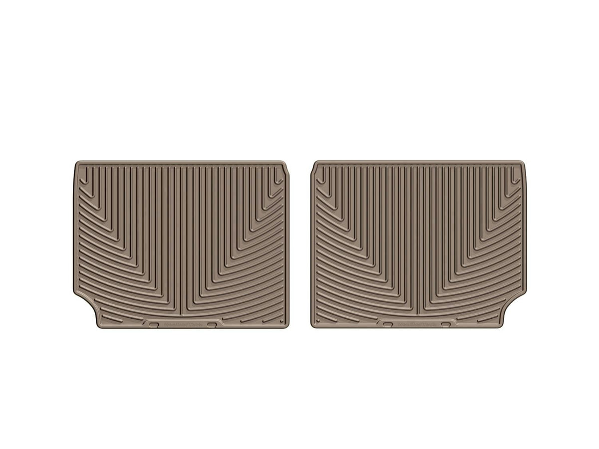 WeatherTech W281TN Rear Rubber Mats Tan