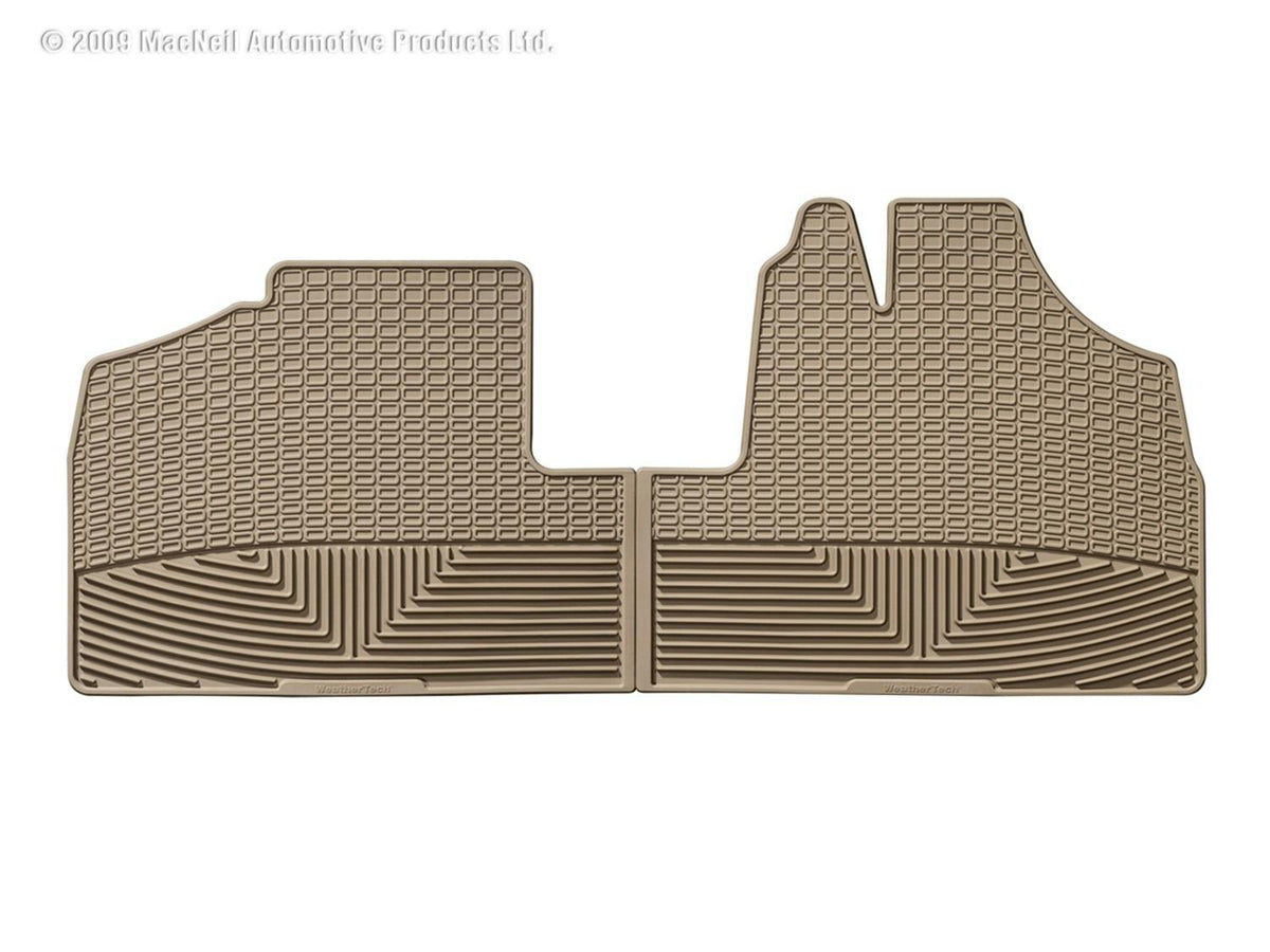 WeatherTech W28TN Front Rubber Mats Tan