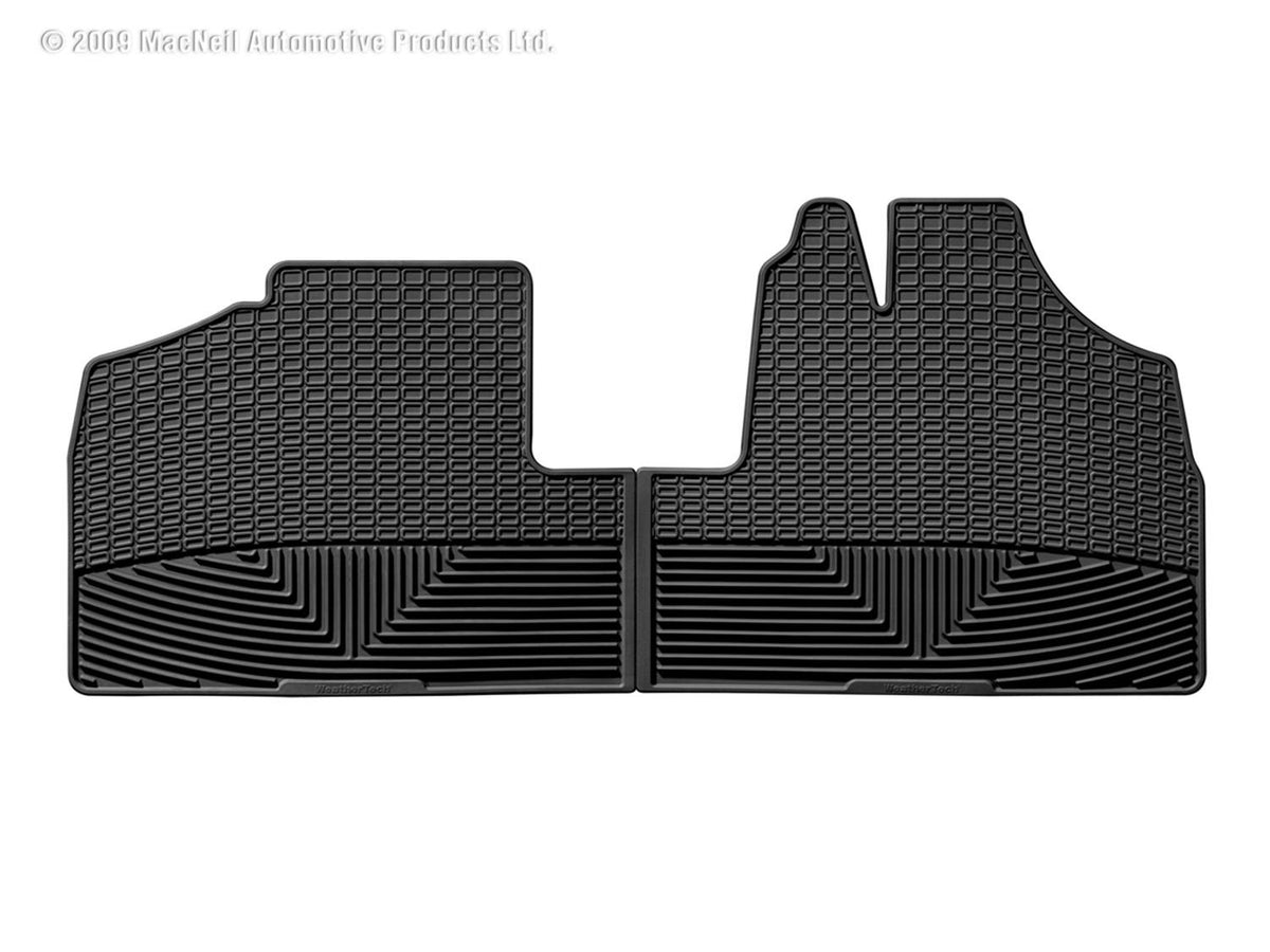 WeatherTech W28 Front Rubber Mats Black
