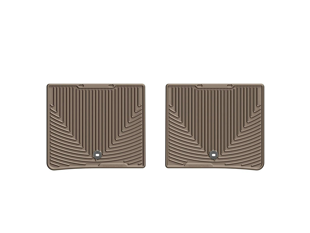 WeatherTech W290TN Rear Rubber Mats Tan