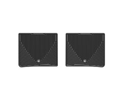 WeatherTech W290 Rear Rubber Mats Black