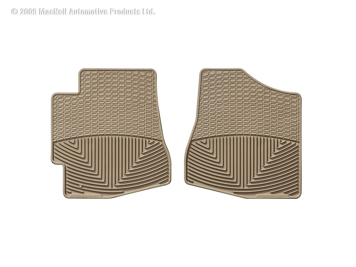WeatherTech W29TN Front Rubber Mats Tan