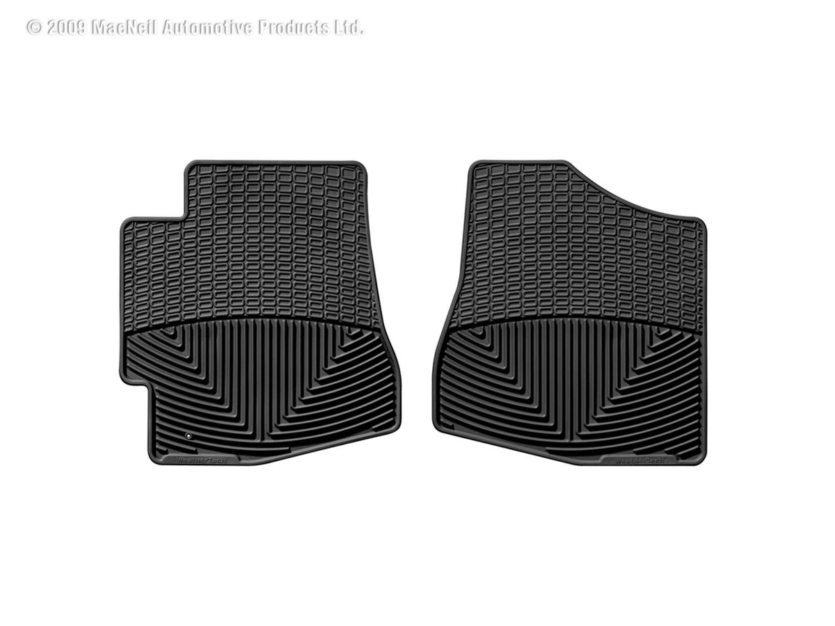 WeatherTech W29 Front Rubber Mats Black