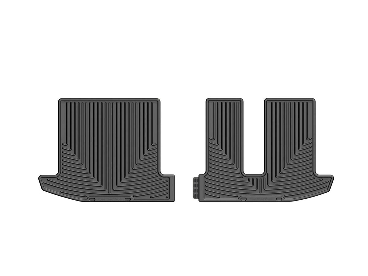 WeatherTech W304 Rear Rubber Mats Black