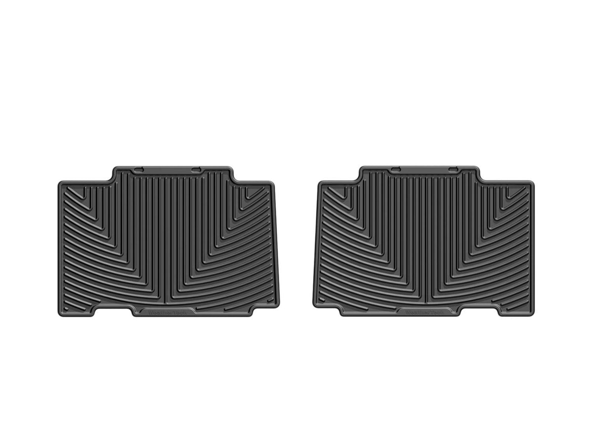 WeatherTech W306 Rear Rubber Mats Black