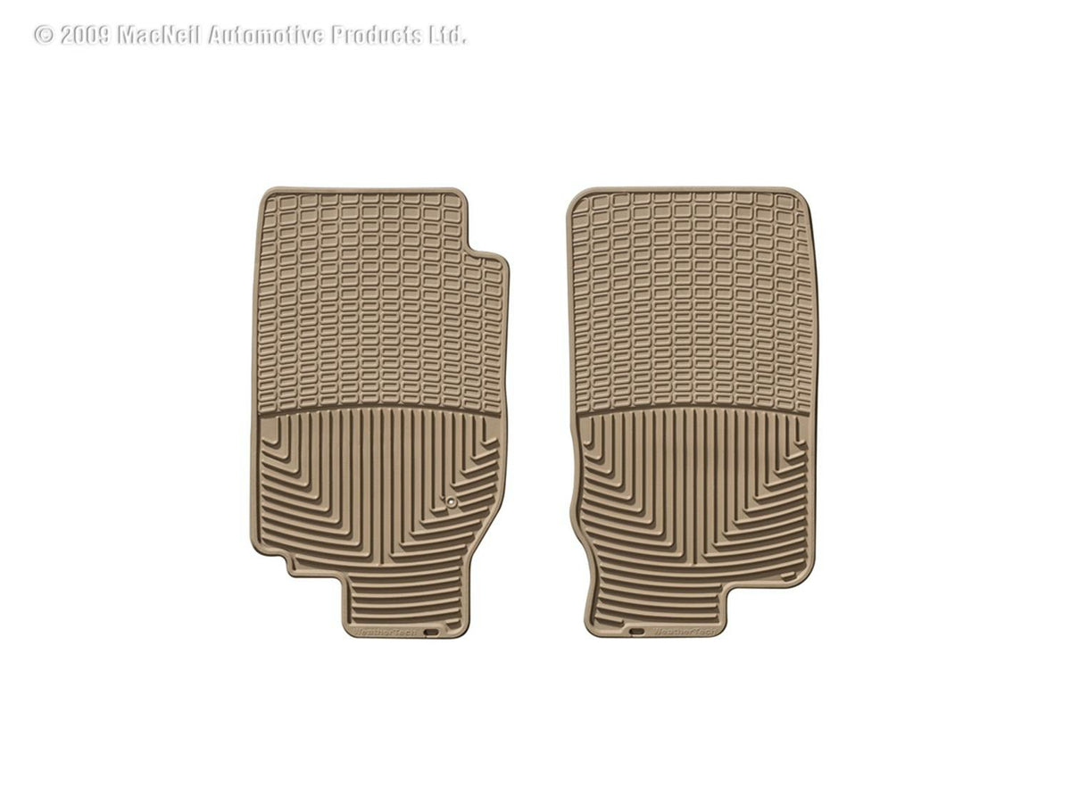WeatherTech W30TN Front Rubber Mats Tan