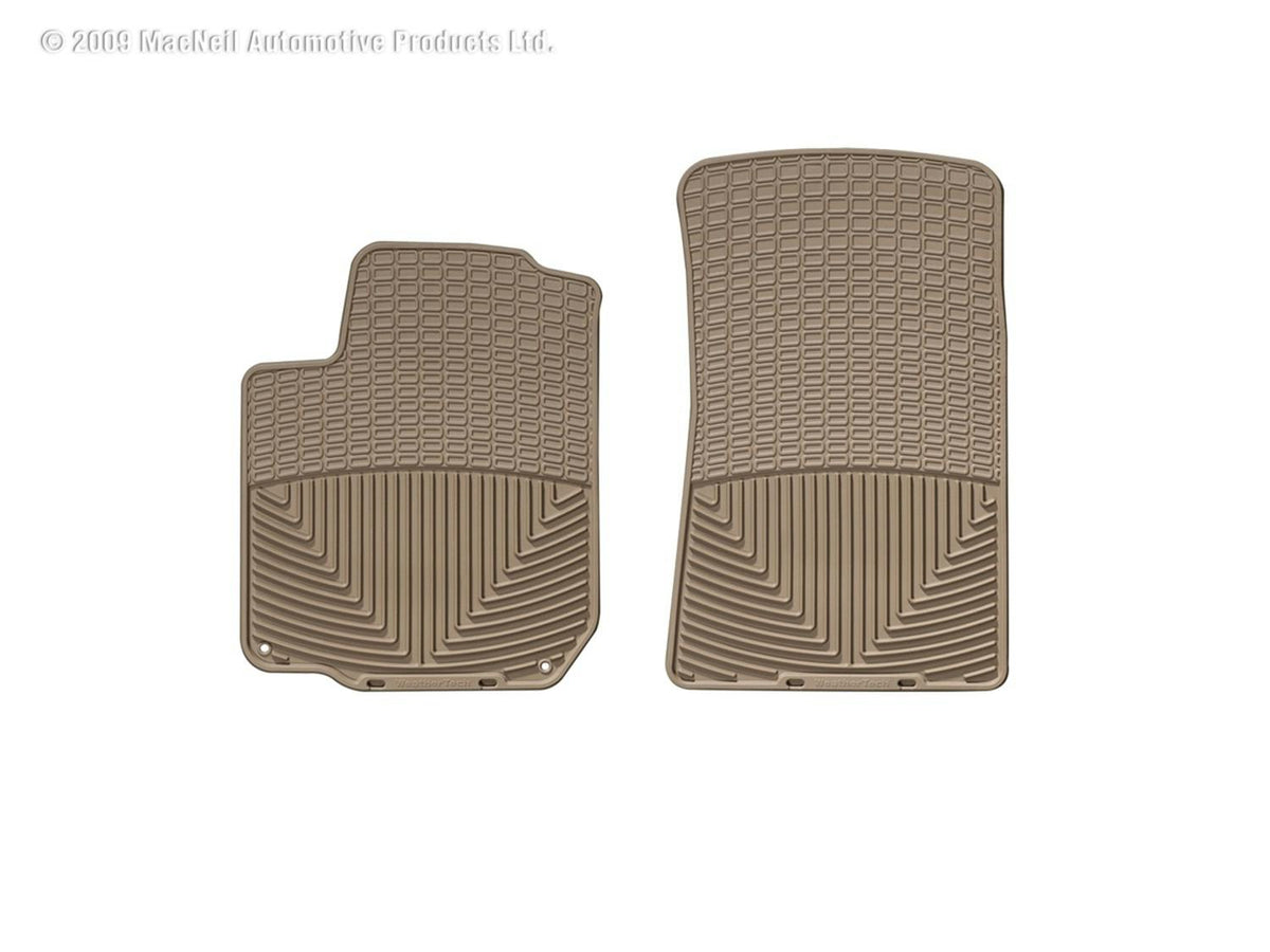 WeatherTech W31TN Front Rubber Mats Tan