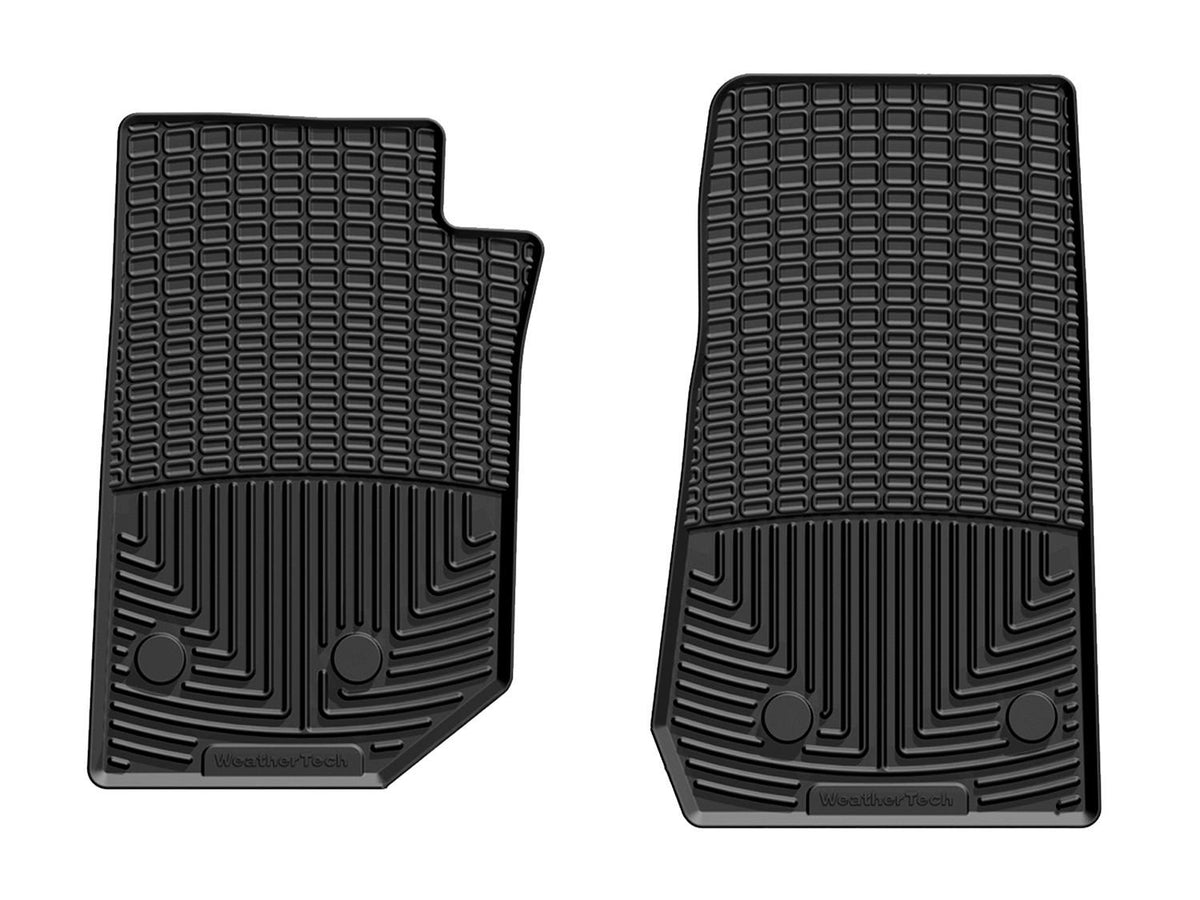 WeatherTech W321 Front Rubber Mats Black