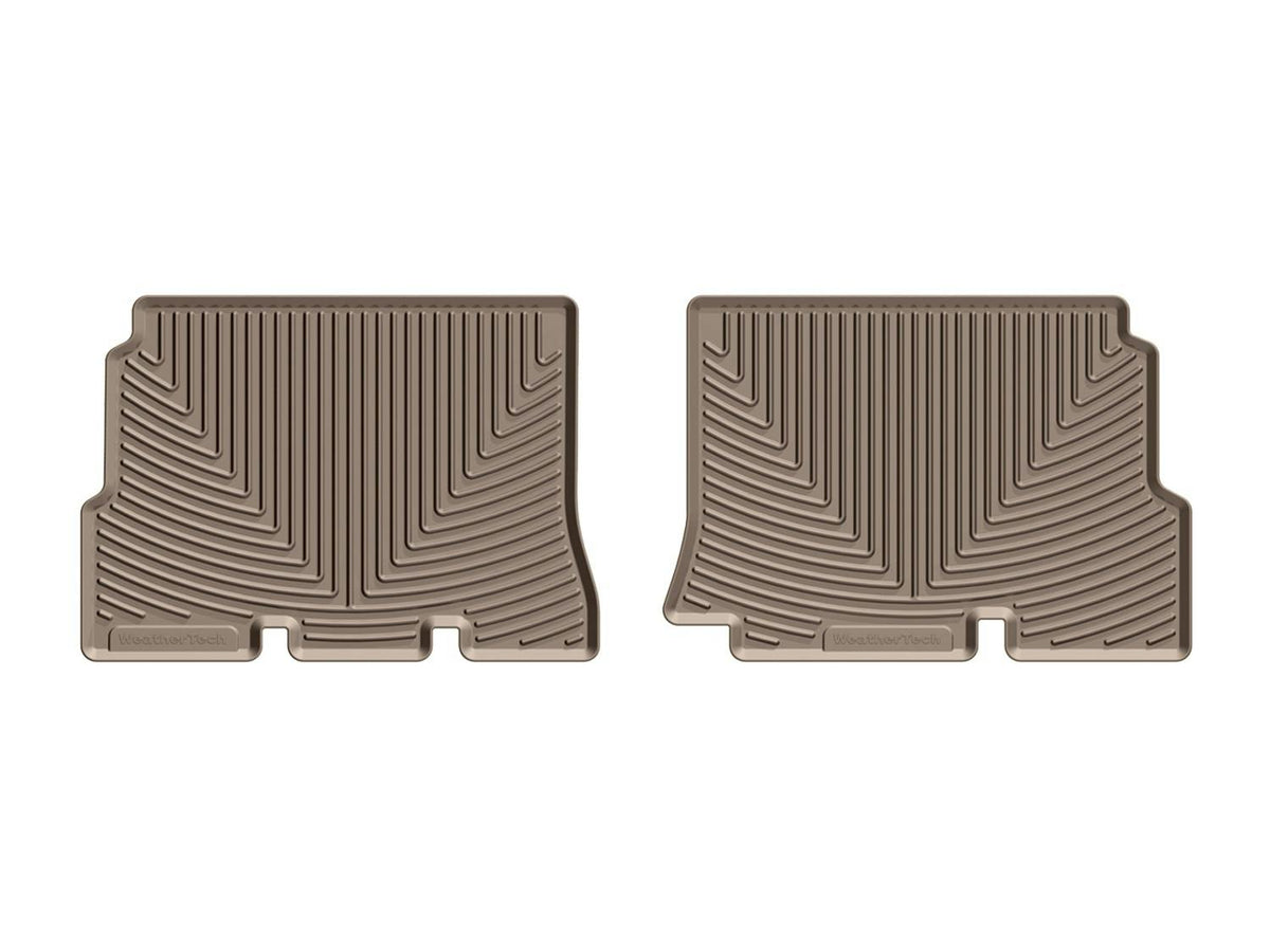 WeatherTech W322TN Rear Rubber Mats Tan