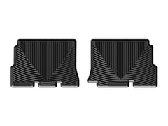 WeatherTech W322 Rear Rubber Mats Black