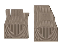 WeatherTech W323TN Front Rubber Mats Tan