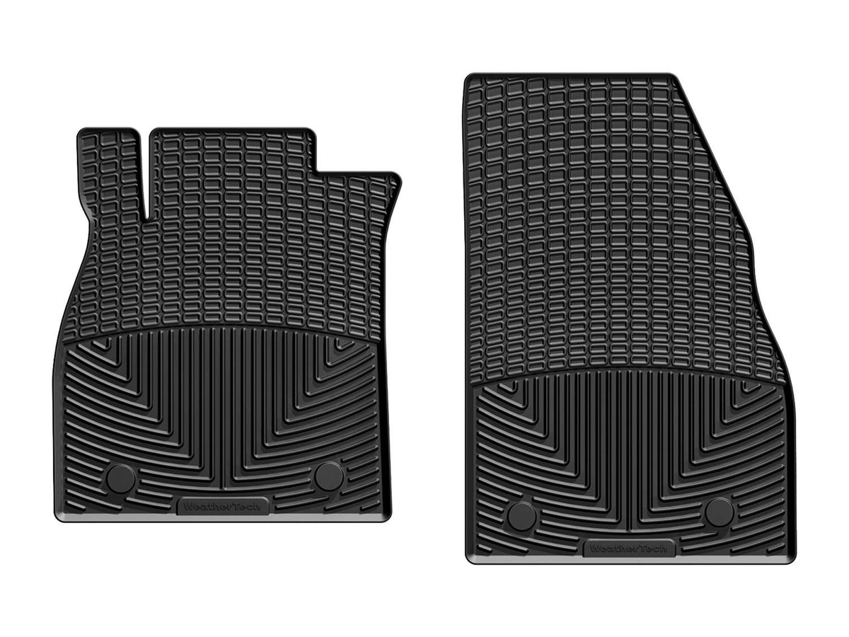 WeatherTech W323 Front Rubber Mats Black