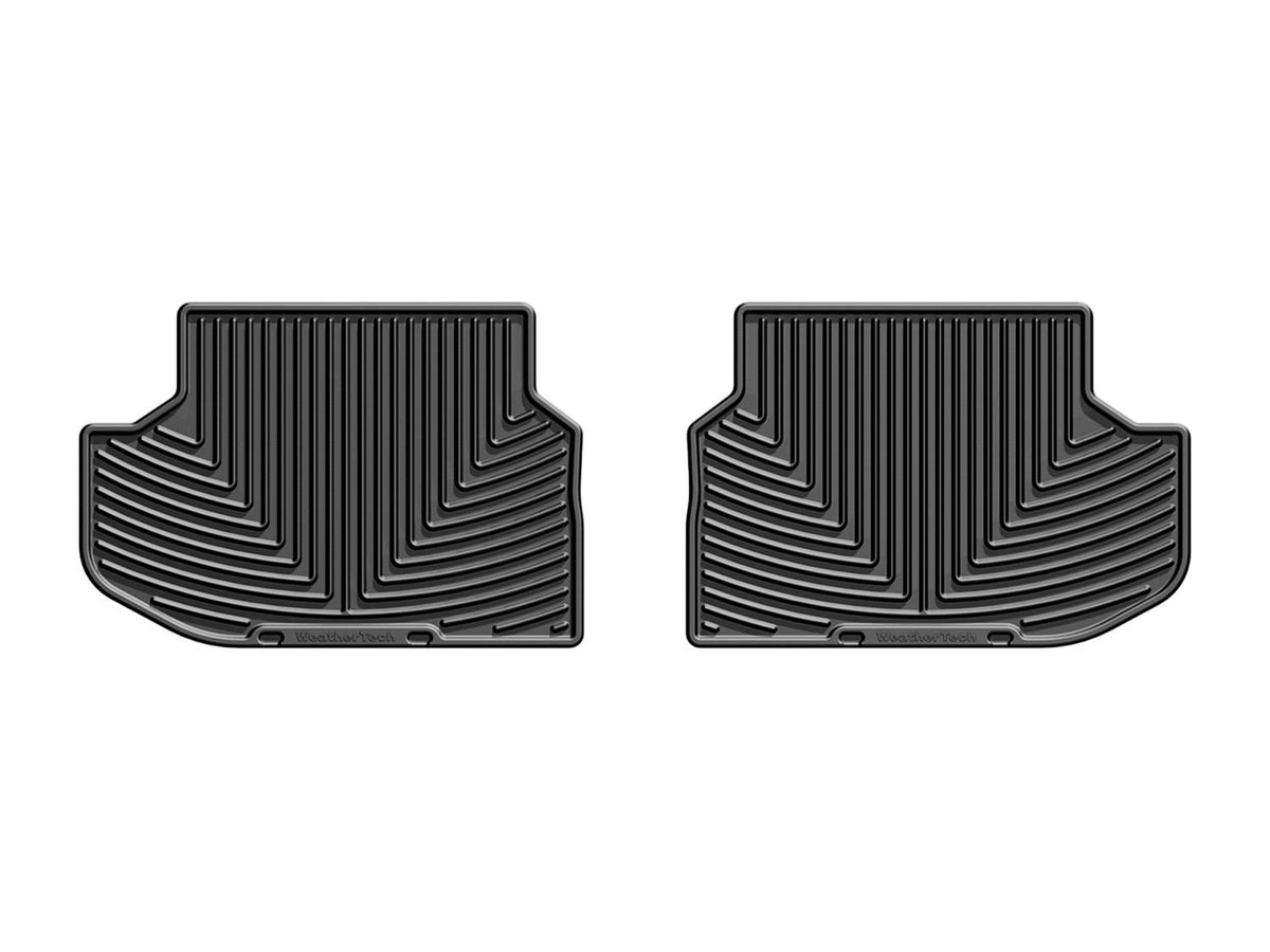 WeatherTech W331 Rear Rubber Mats Black
