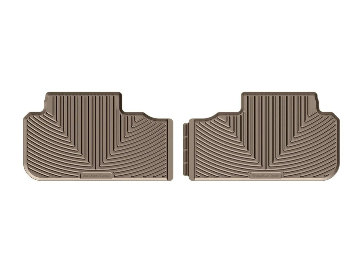 WeatherTech W334TN Rear Rubber Mats Tan