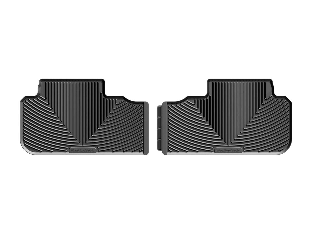 WeatherTech W334 Rear Rubber Mats Black