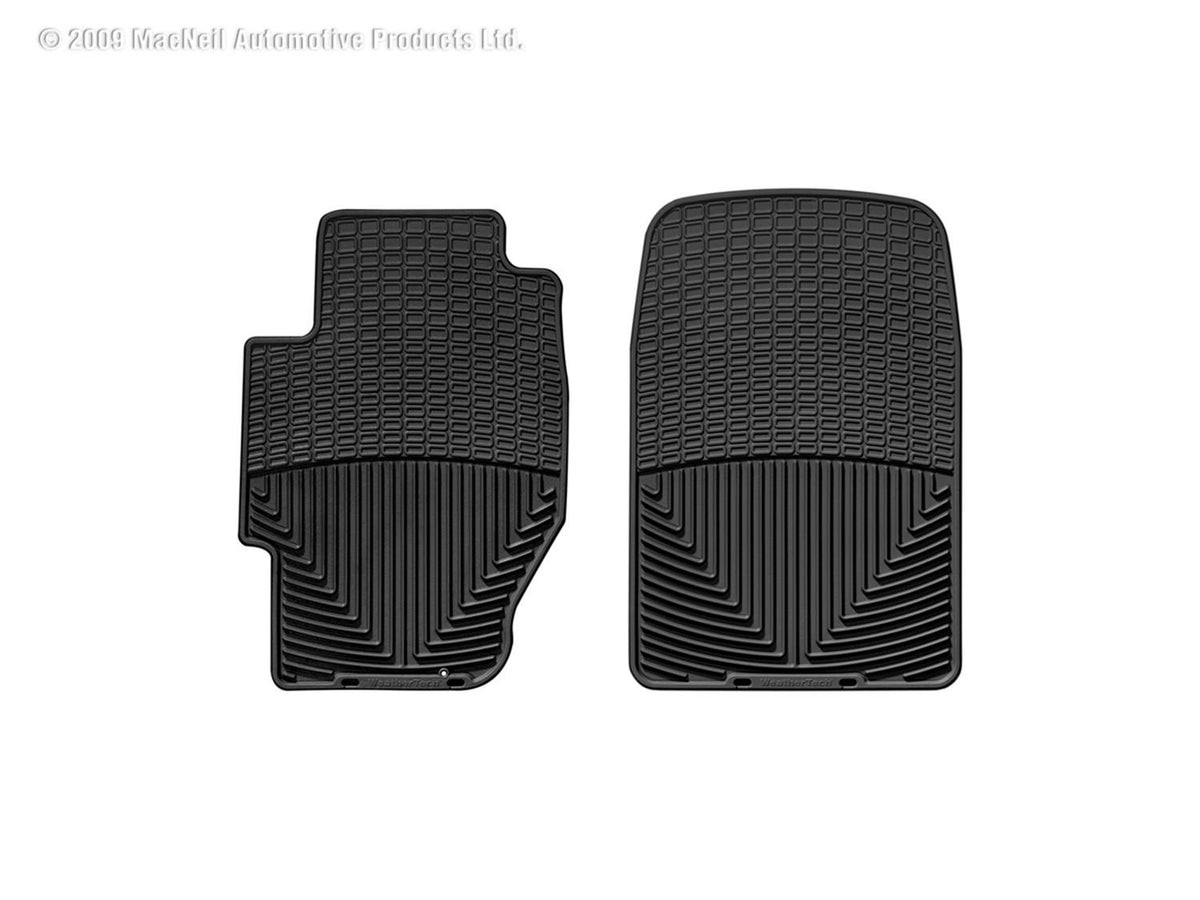 WeatherTech W34 Front Rubber Mats Black