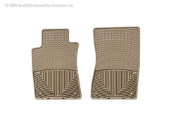 WeatherTech W37TN Front Rubber Mats Tan