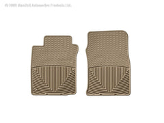 WeatherTech W39TN Front Rubber Mats Tan