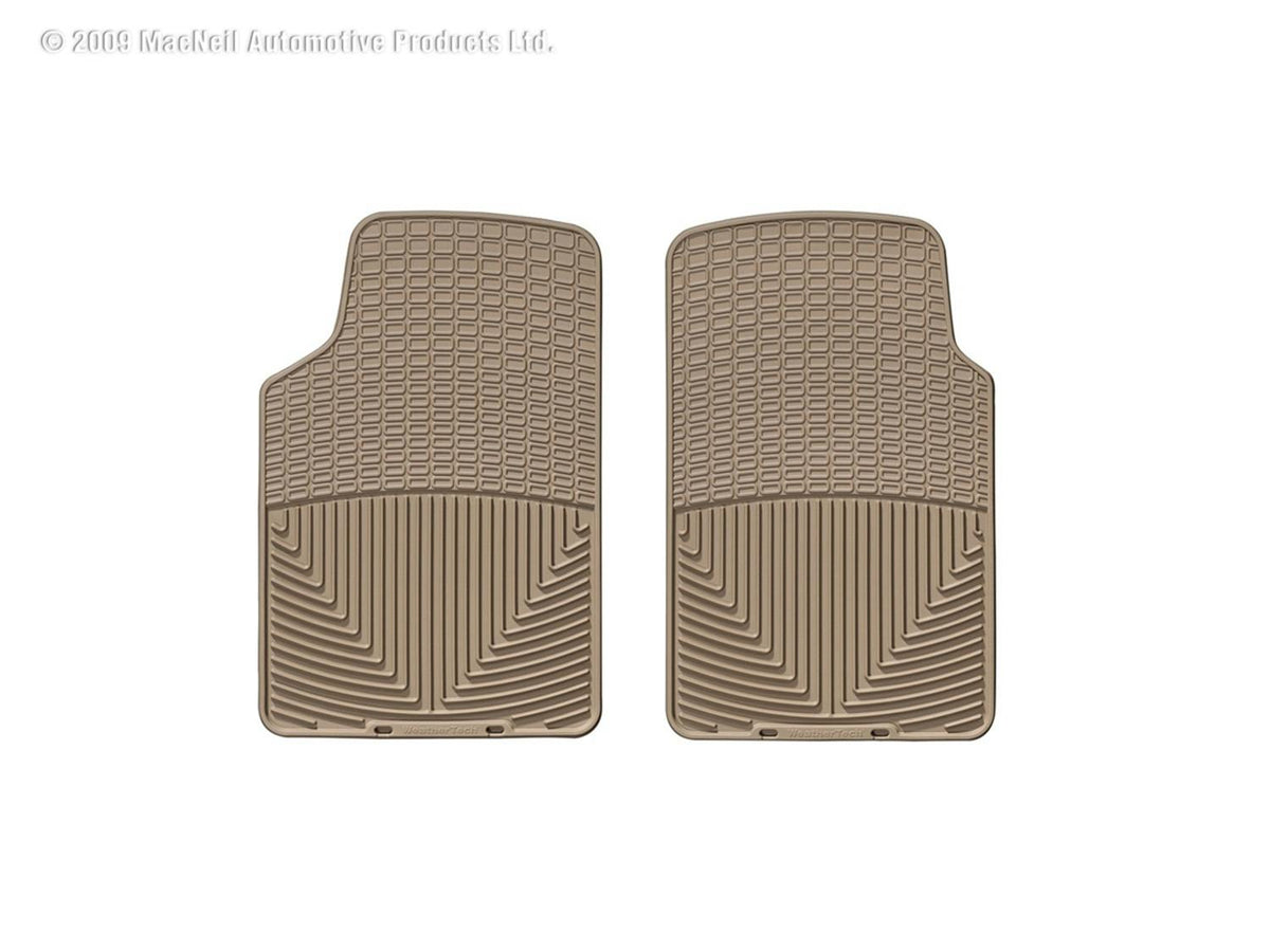 WeatherTech W3TN Front Rubber Mats Tan