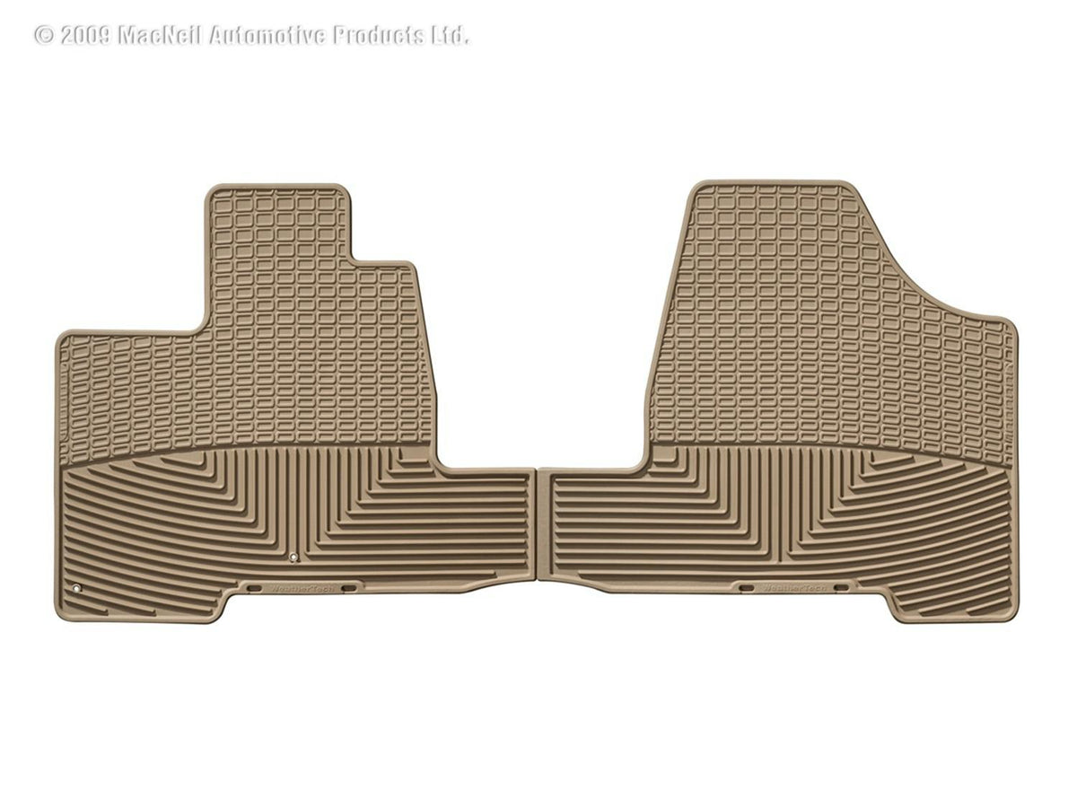 WeatherTech W41TN Front Rubber Mats Tan