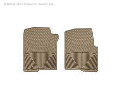WeatherTech W42TN Front Rubber Mats Tan