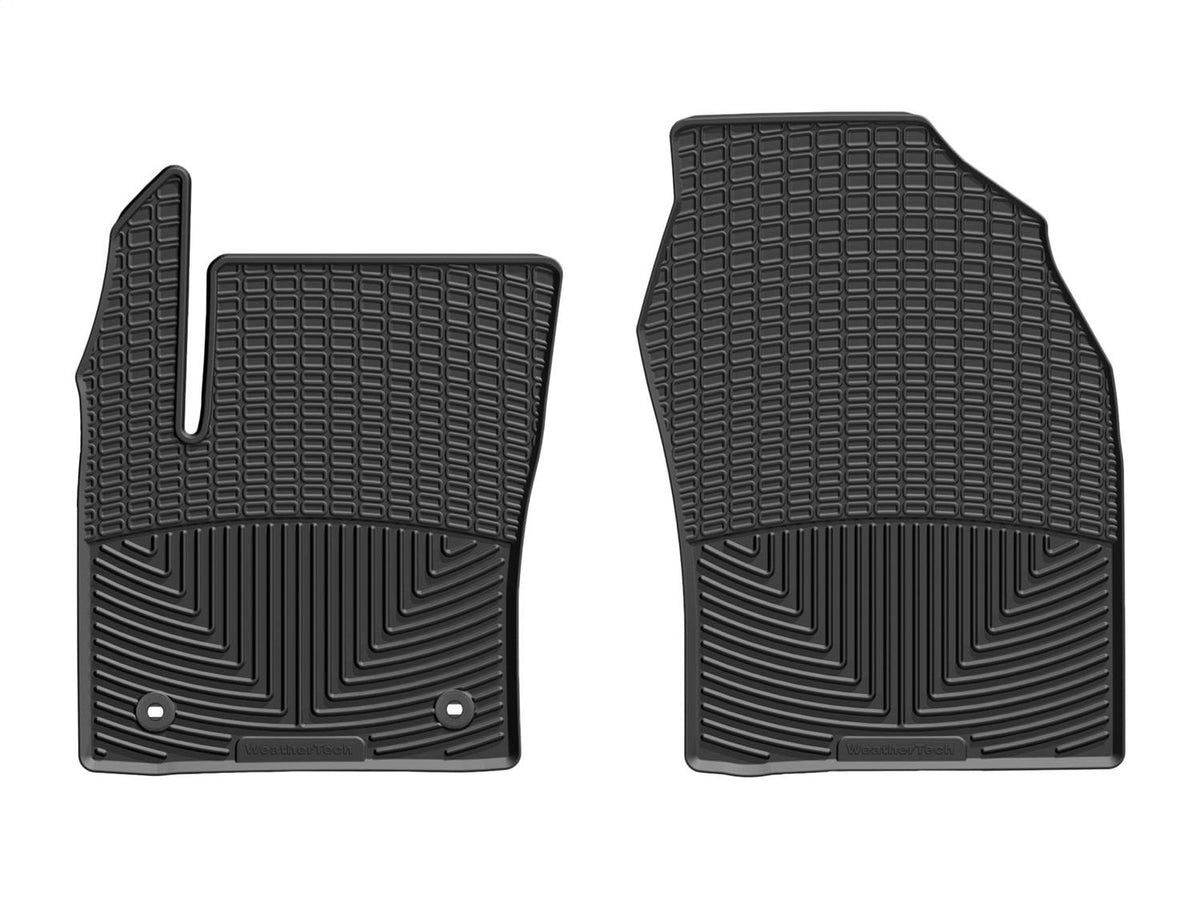 WeatherTech W438 Black Front Rubber Mats