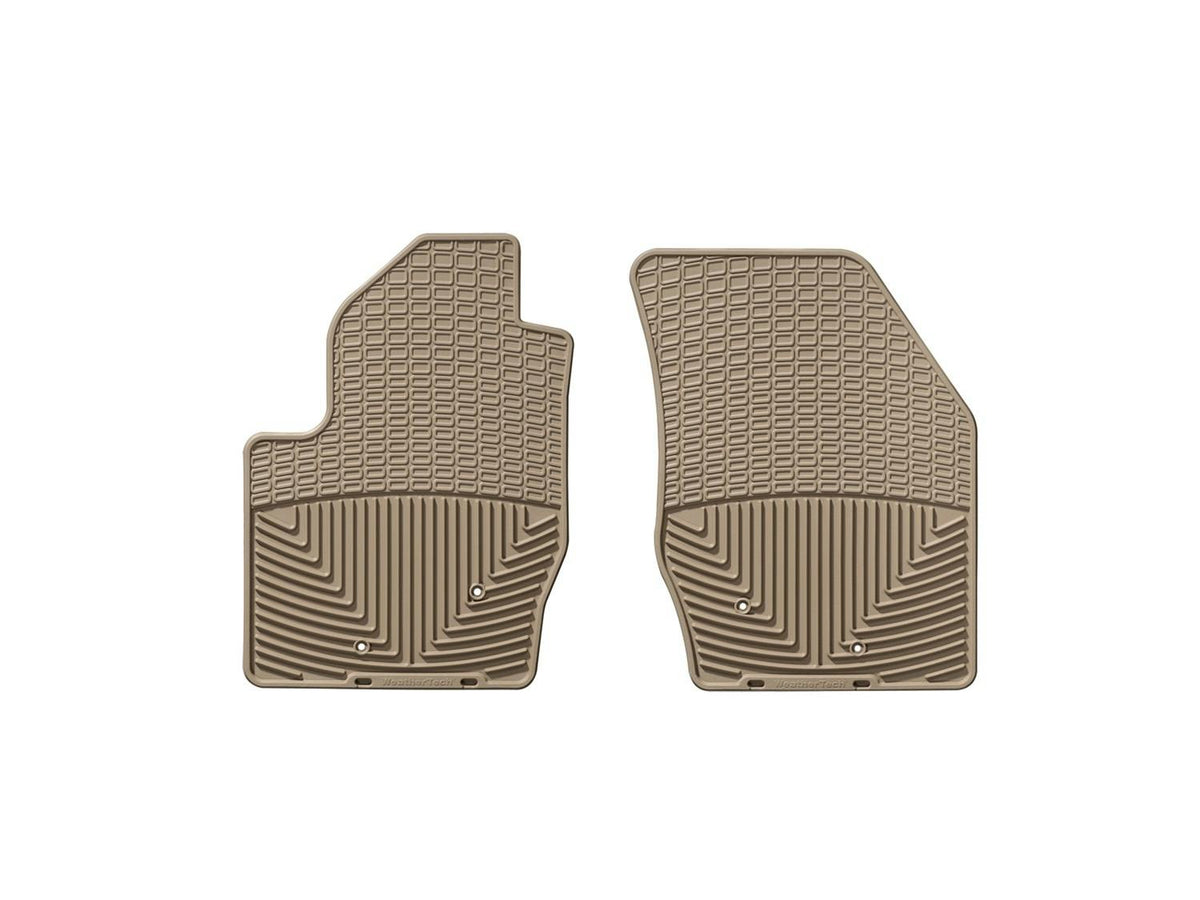 WeatherTech W43TN Front Rubber Mats Tan