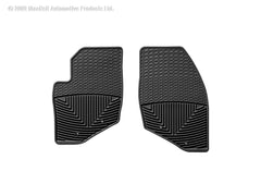 WeatherTech W44 Front Rubber Mats Black