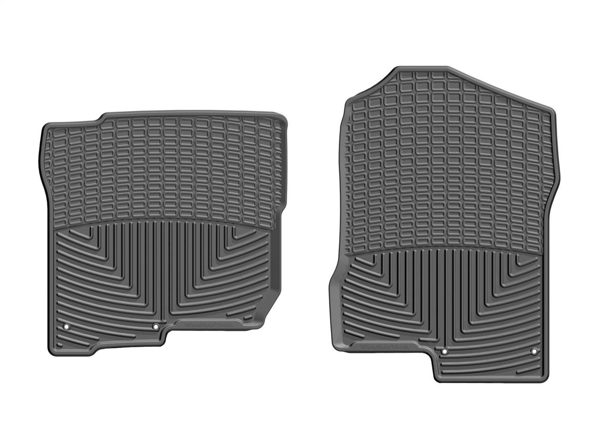 WeatherTech W455 Black Front Rubber Mats