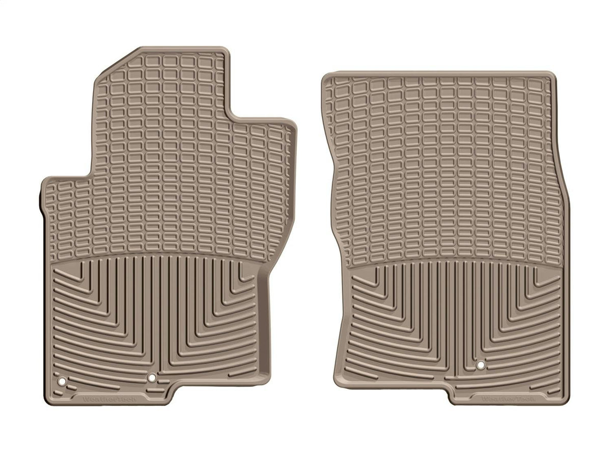 WeatherTech W458TN Tan Front Rubber Mats
