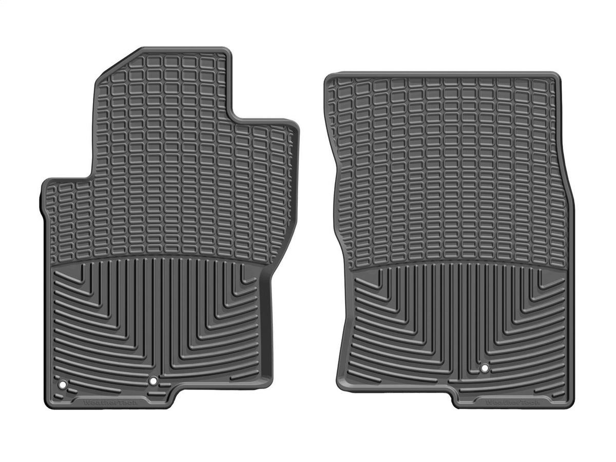 WeatherTech W458 Black Front Rubber Mats