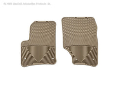 WeatherTech W46TN Front Rubber Mats Tan