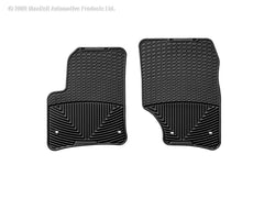 WeatherTech W46 Front Rubber Mats Black