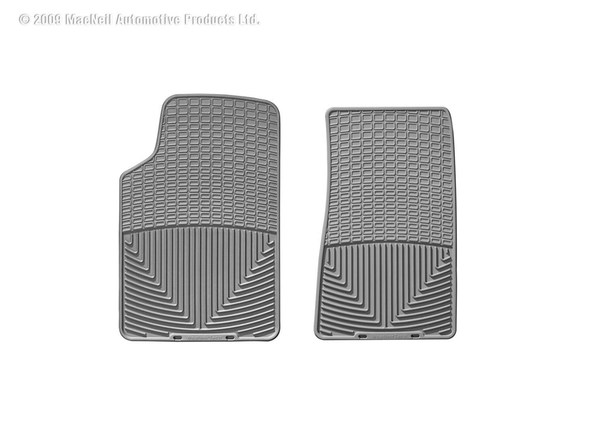 WeatherTech W47GR Front Rubber Mats Grey