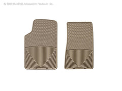 WeatherTech W47TN Front Rubber Mats Tan