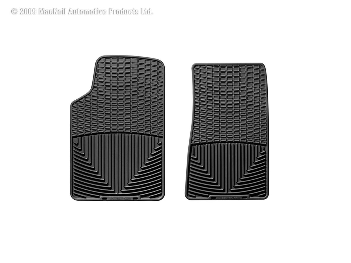 WeatherTech W47 Front Rubber Mats Black
