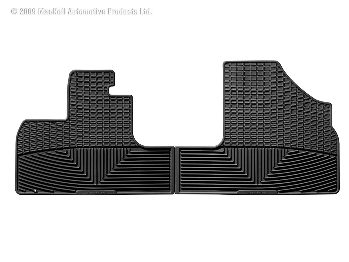 WeatherTech W48 Front Rubber Mats Black