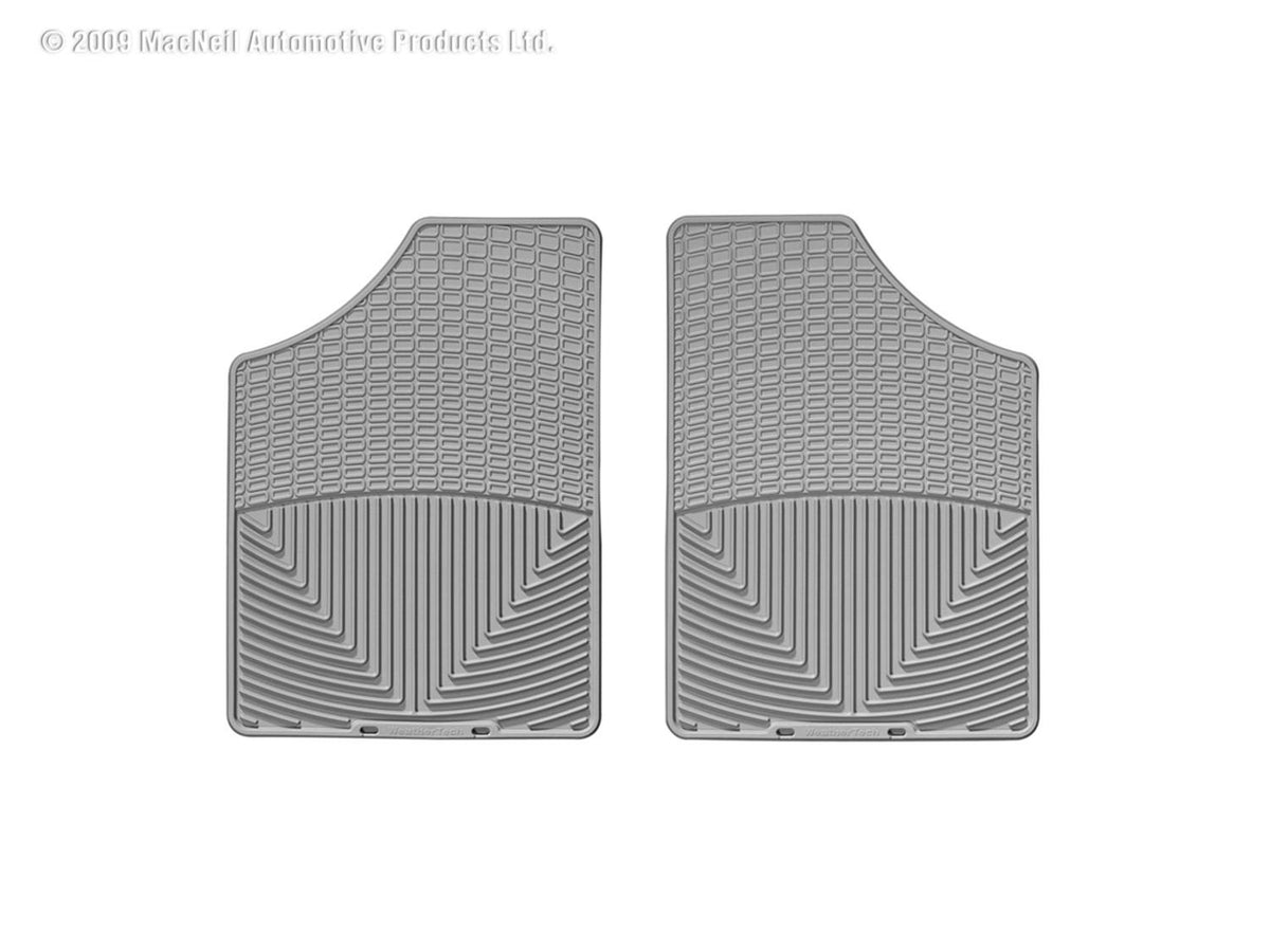 WeatherTech W4GR Front Rubber Mats Grey