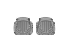 WeatherTech W50GR Rear Rubber Mats Grey