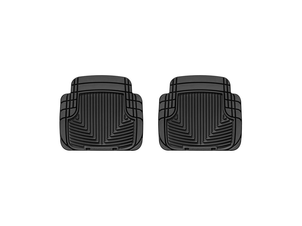 WeatherTech W50 Rear Rubber Mats Black