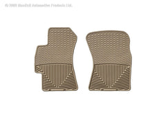 WeatherTech W52TN Front Rubber Mats Tan
