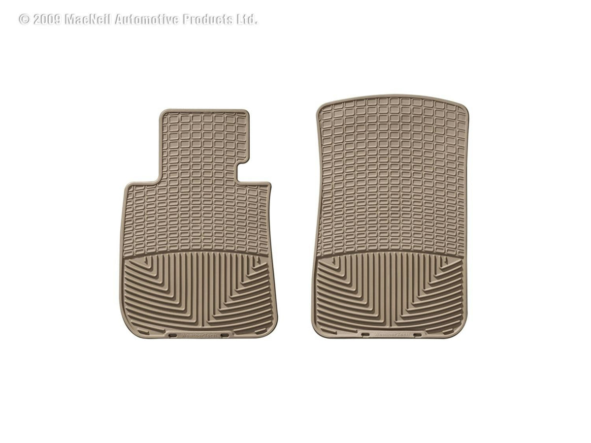 WeatherTech W61TN Front Rubber Mats Tan
