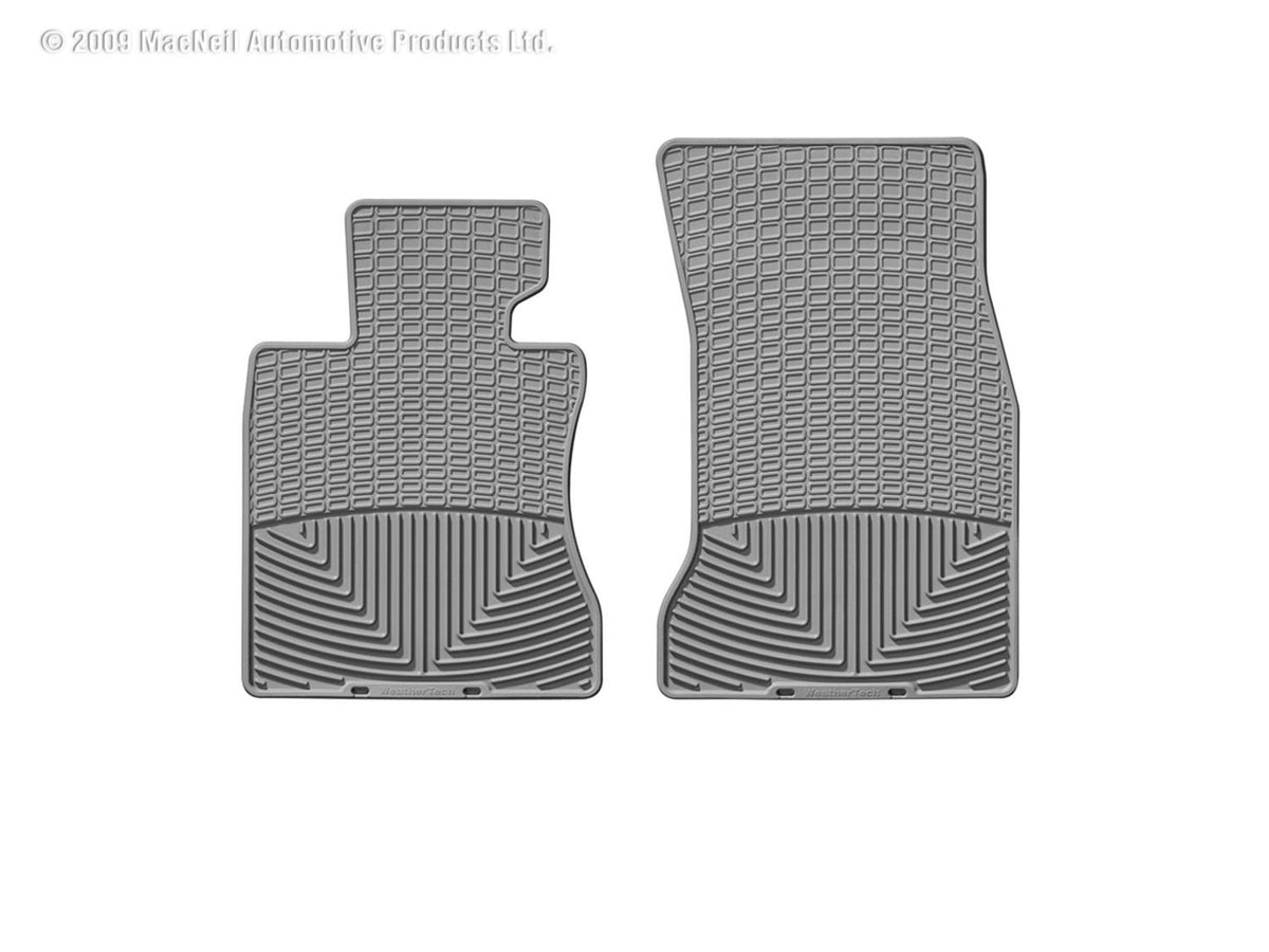 WeatherTech W62GR Front Rubber Mats Grey