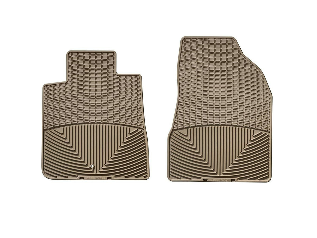 WeatherTech W68TN Front Rubber Mats Tan