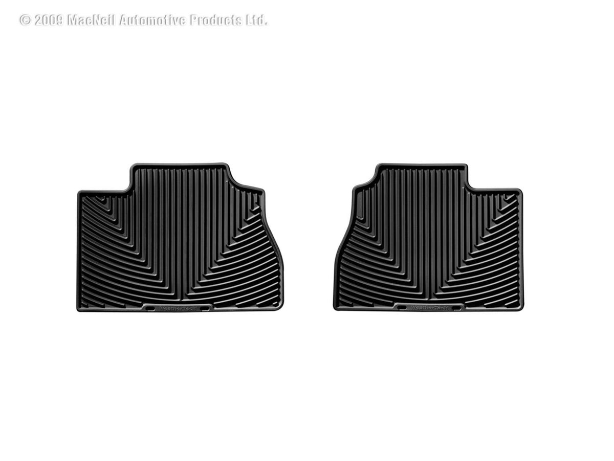 WeatherTech W70 Rear Rubber Mats Black