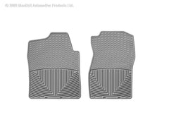 WeatherTech W72GR Front Rubber Mats Grey