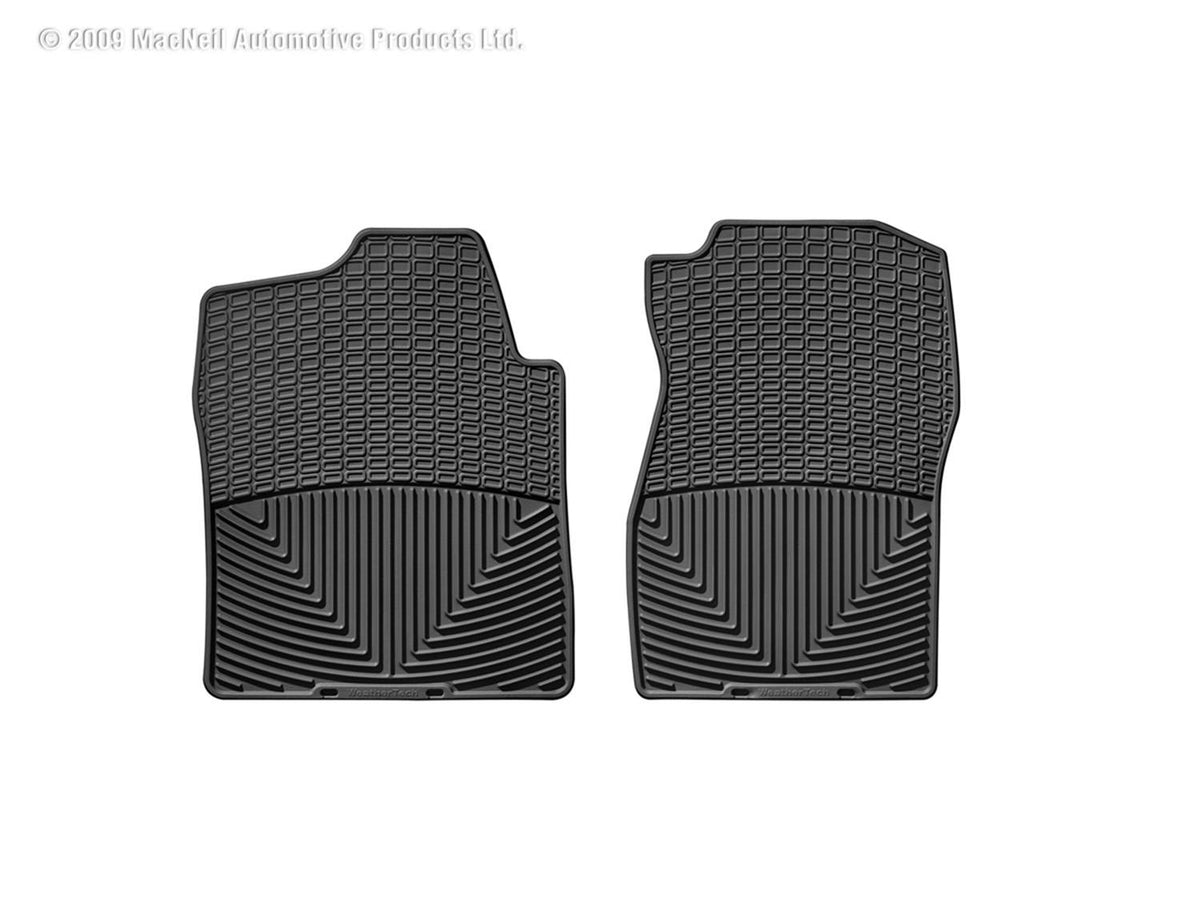 WeatherTech W72 Front Rubber Mats Black
