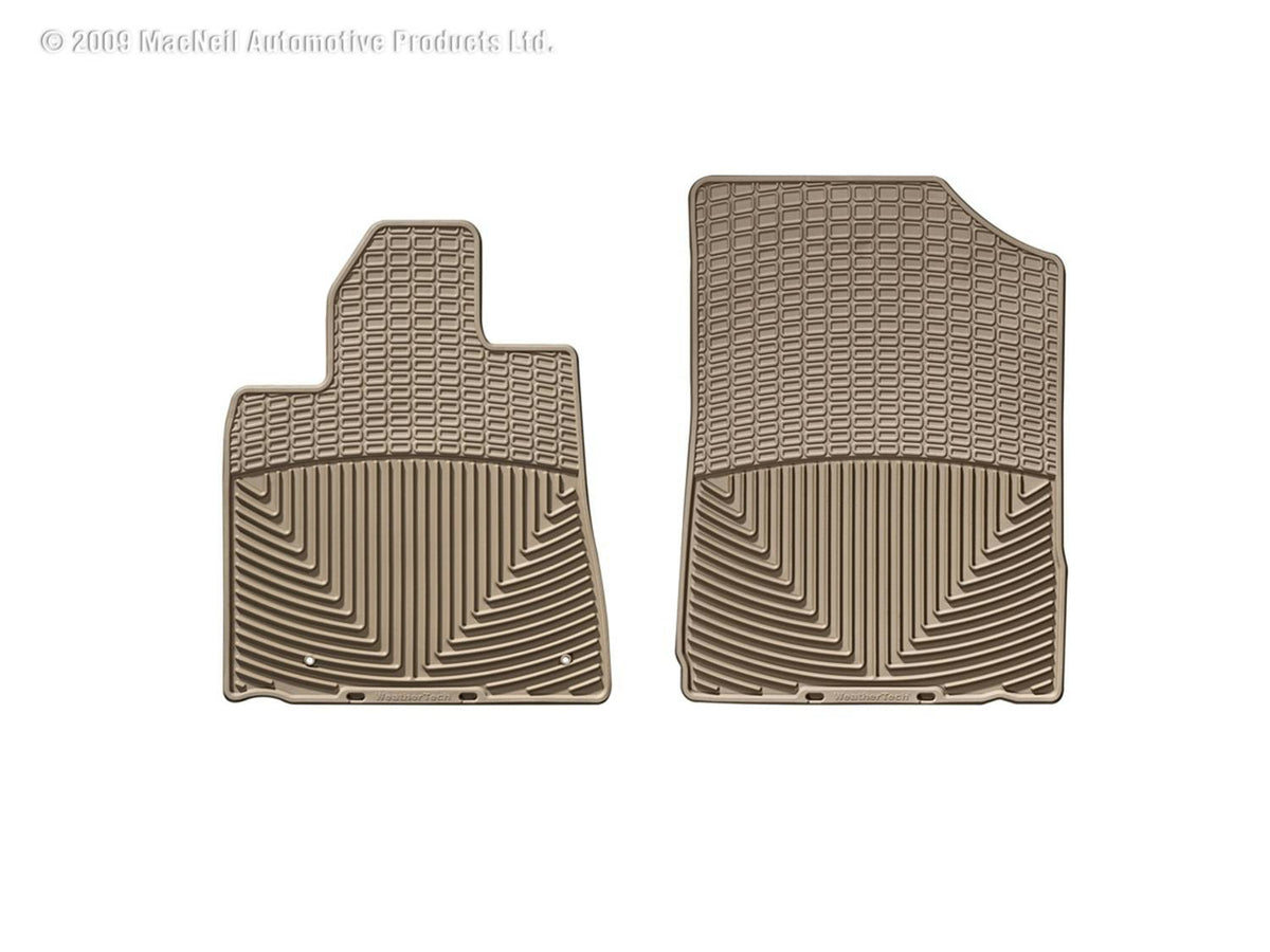 WeatherTech W76TN Front Rubber Mats Tan