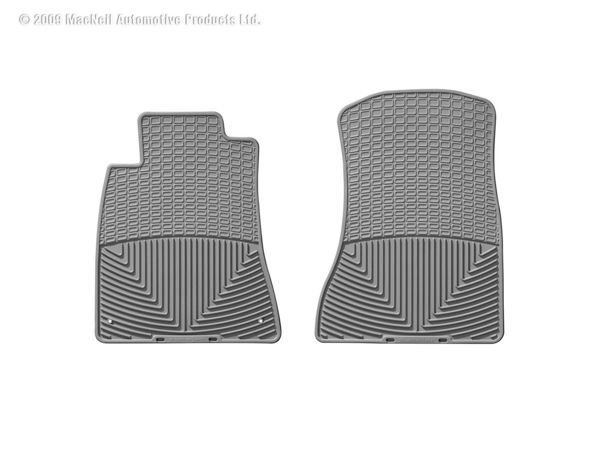 WeatherTech W77GR Front Rubber Mats Grey
