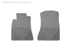 WeatherTech W77GR Front Rubber Mats Grey